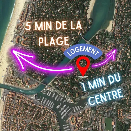 Sable Et Reflets - T2 - Centre Ville D'Hossegor Soorts-Hossegor Exterior photo